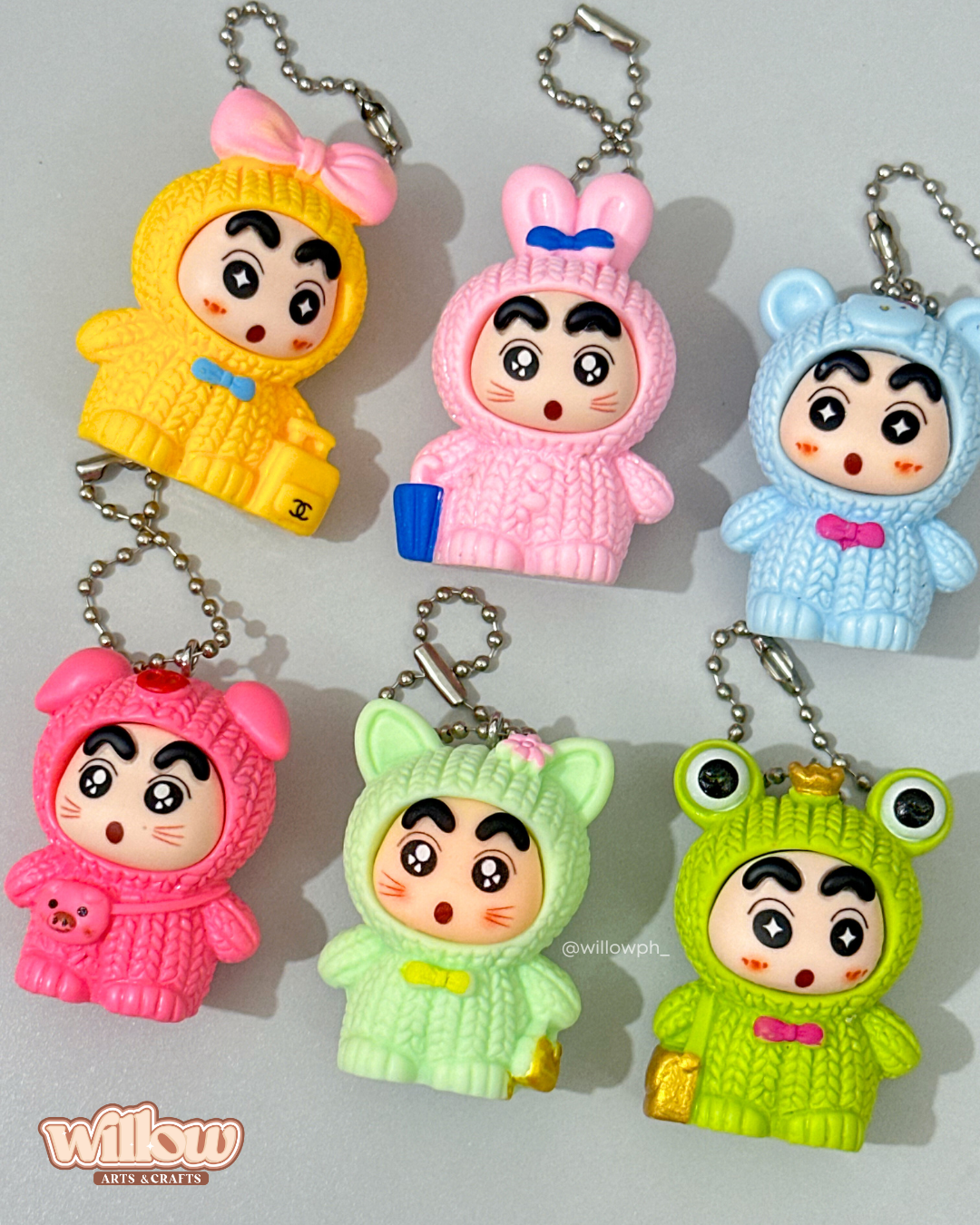 Shin-Chan Trinket Keychain
