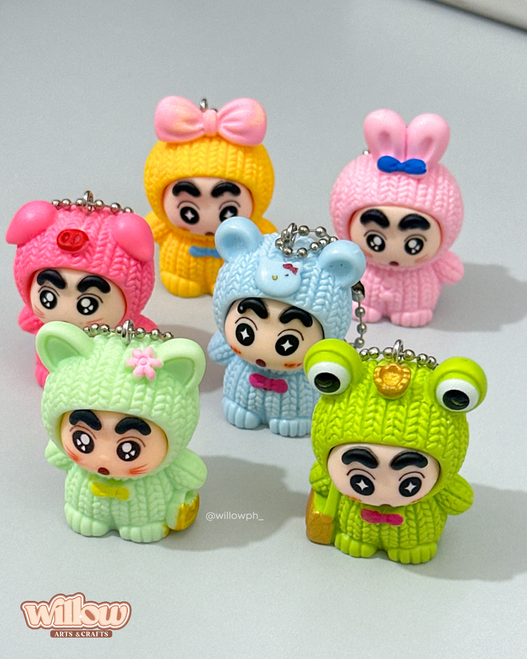 Shin-Chan Trinket Keychain