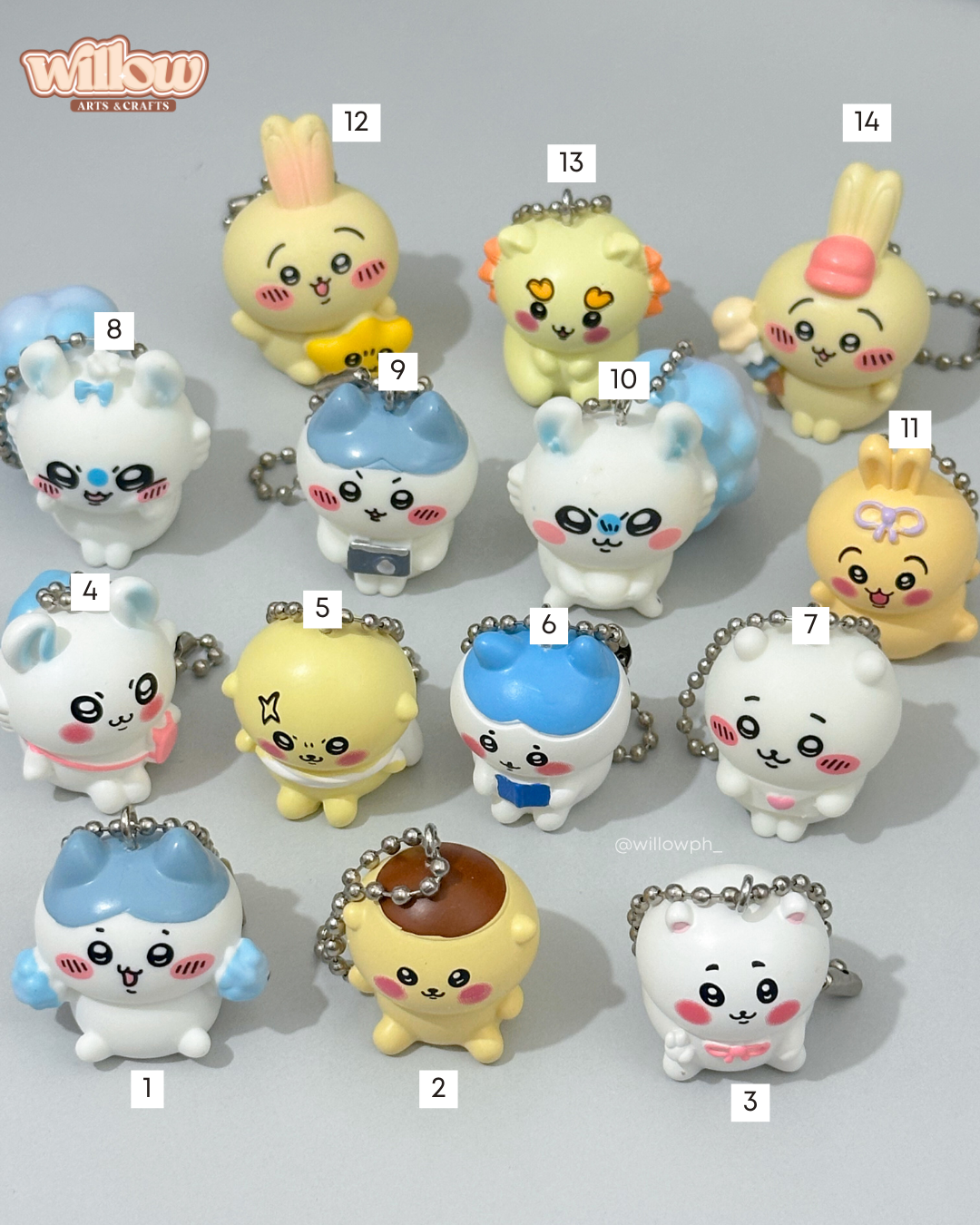 Chiikawa Trinket Keychain